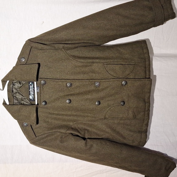 Members Only Jackets & Blazers - Wool Double-Breasted Pea Coat, Cropped, Members brand Sz 8 NWOT